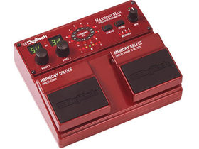 Digitech debuts the HarmonyMan Intelligent Pitch Shifter guitar pedal